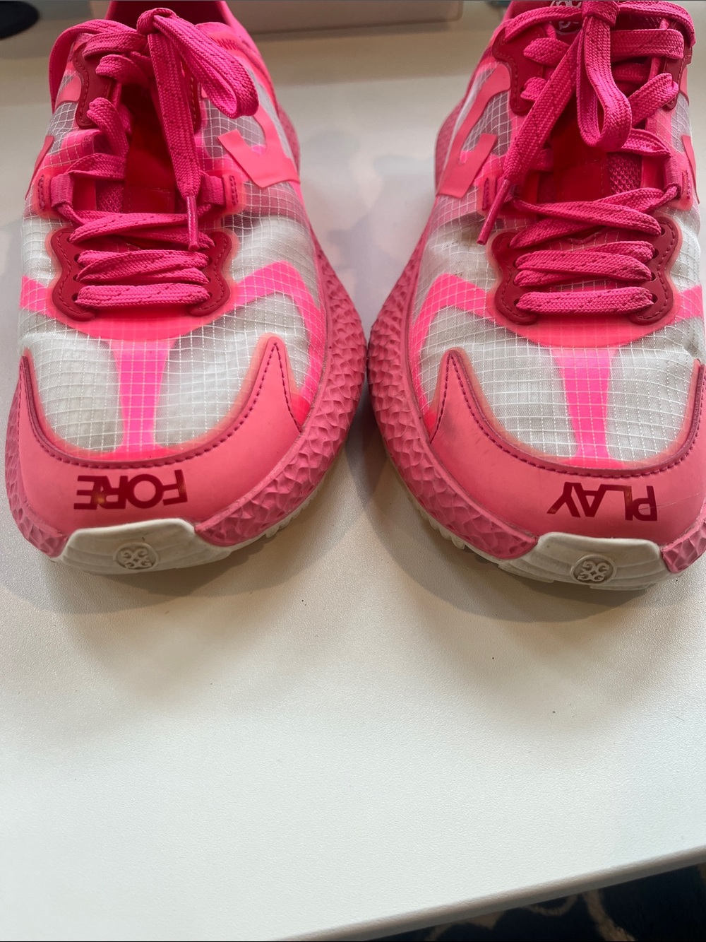 G/FORE Women’s Hot Pink Performance Sneakers - Picture 4 of 4